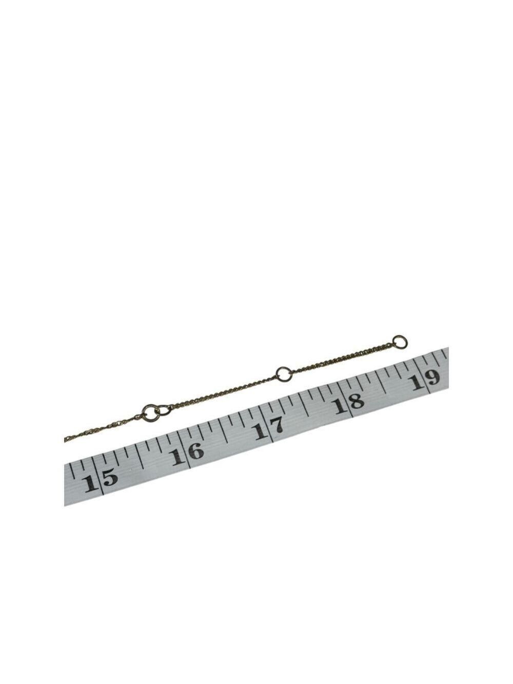 Madewell Gold Tone Crescent Pendant Necklace - Picture 4 of 4
